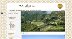 Desktop Screenshot of matosevic.com