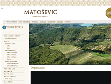 Tablet Screenshot of matosevic.com